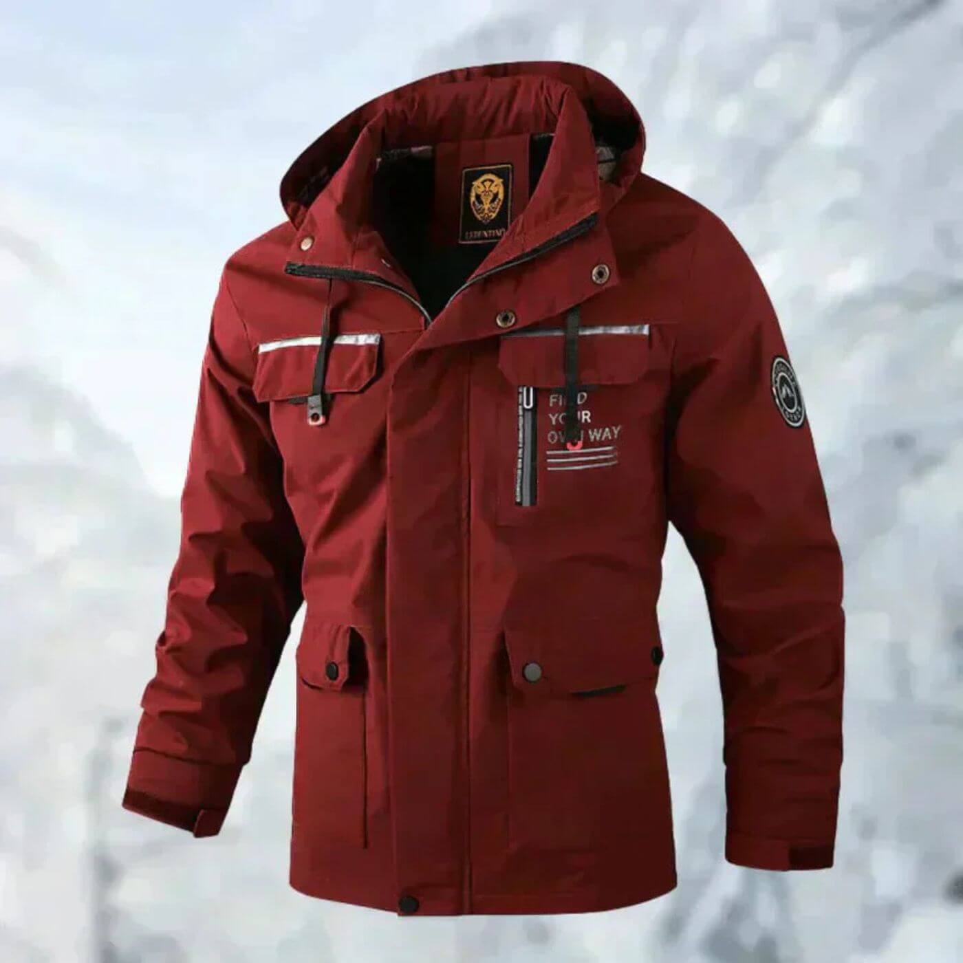 Teyvaro | Waterproof Outdoor Jacket for Men