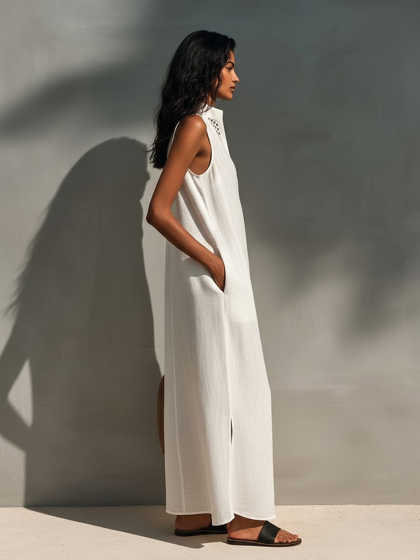Minie | Long Sleeveless Dress