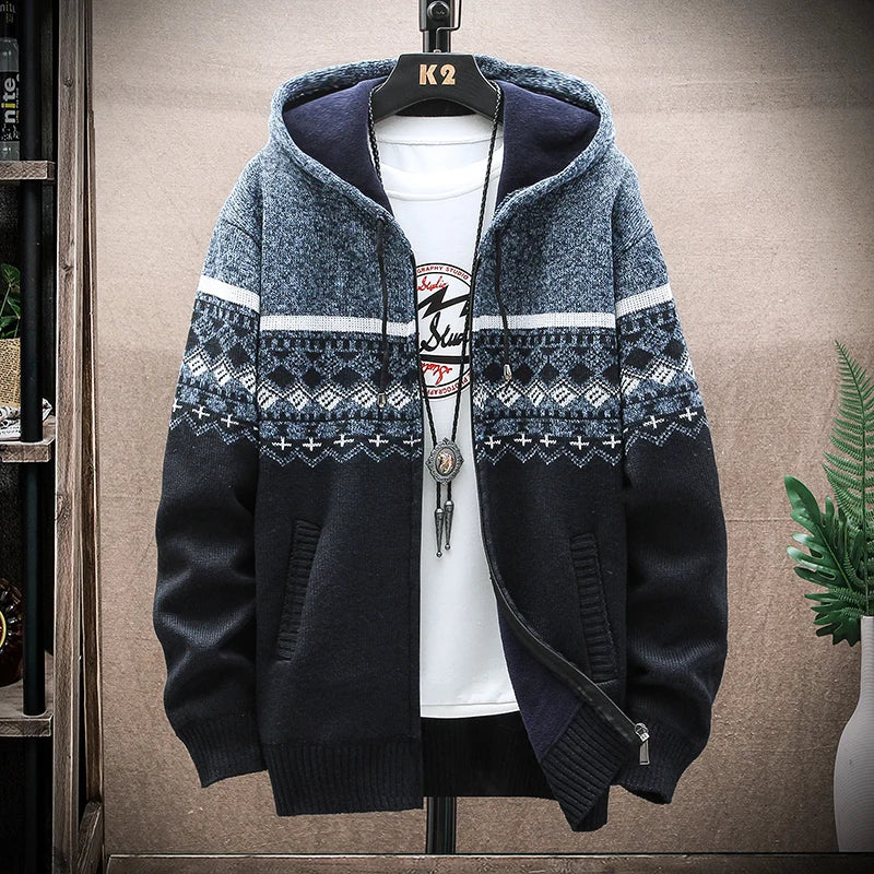 Maxx | Winter Checked Hoodie Pullover