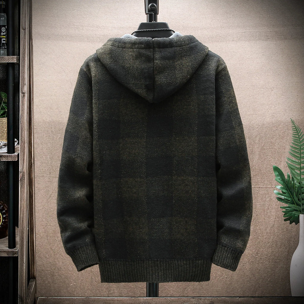 Maxx | Winter Checked Hoodie Pullover