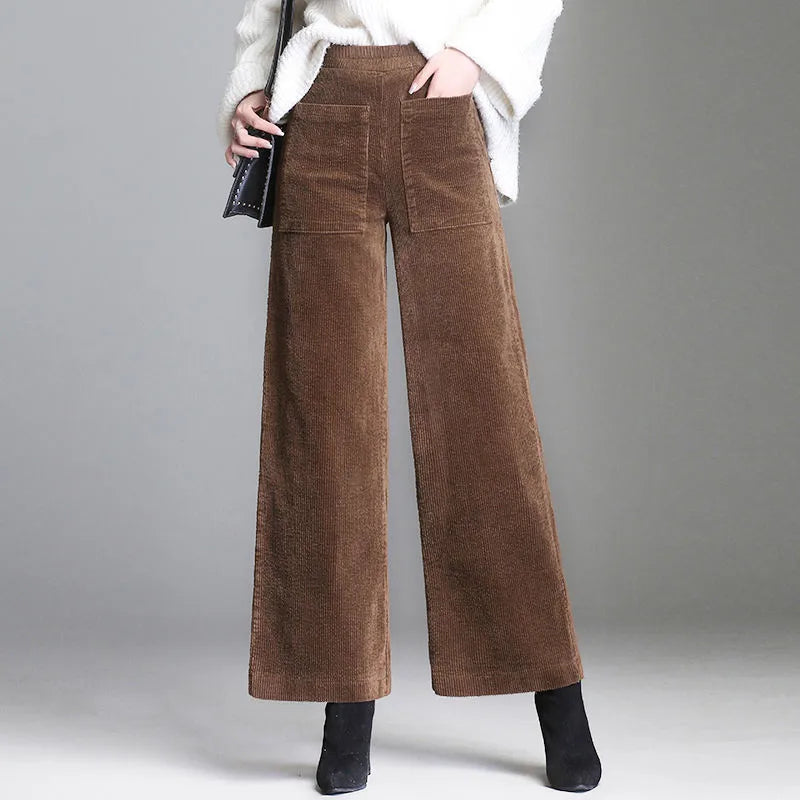 Velvet Bell Bottoms – Women's Chic Style