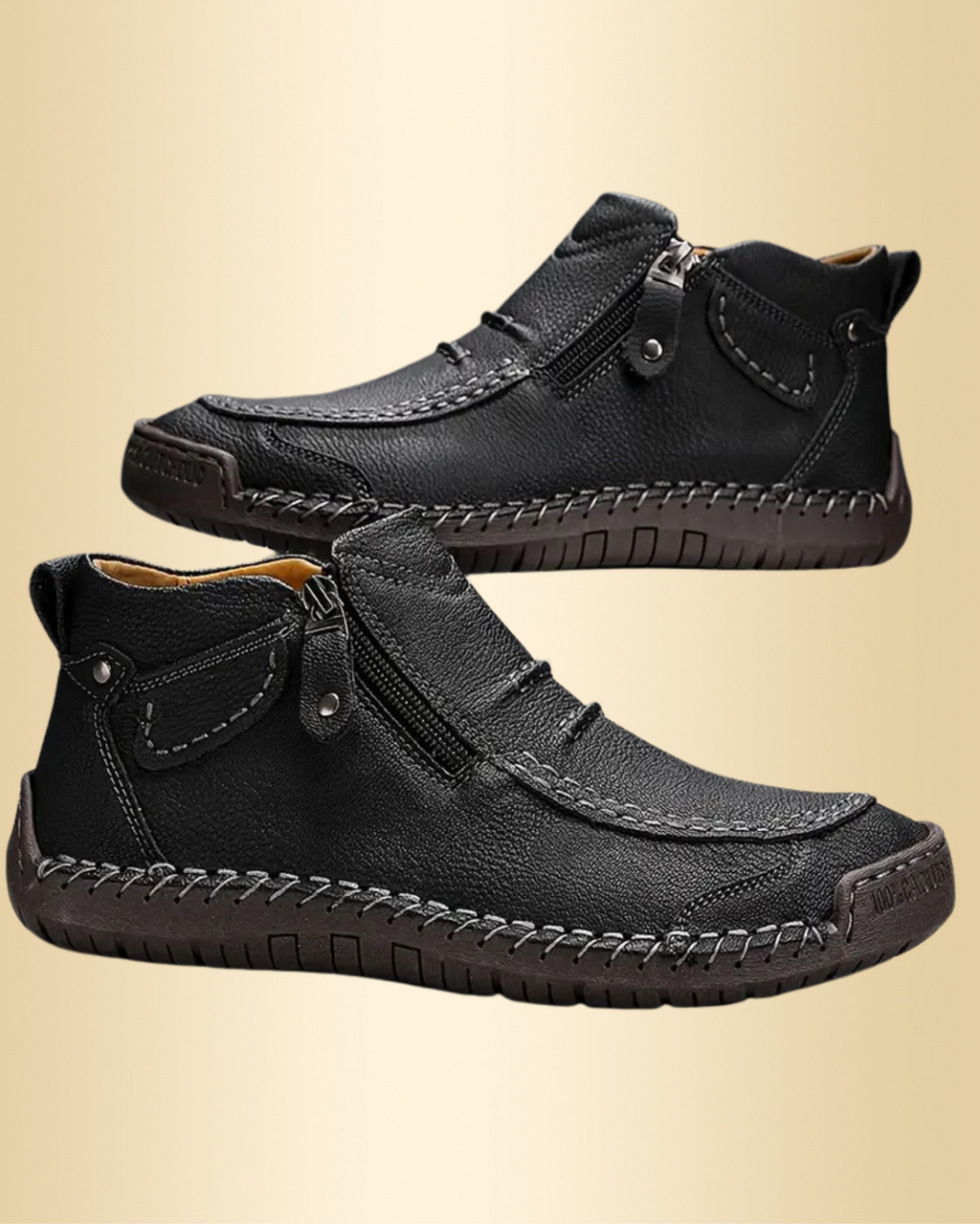 Men's Orthopedic Leather Shoes – Stable, Comfortable & Suitable for Everyday Use