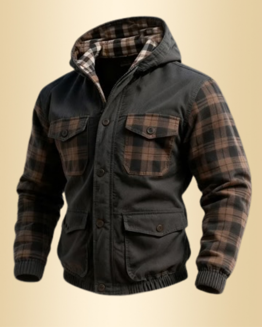 BOSSHARD - Windproof, warm, and cold-resistant men's hooded jacket