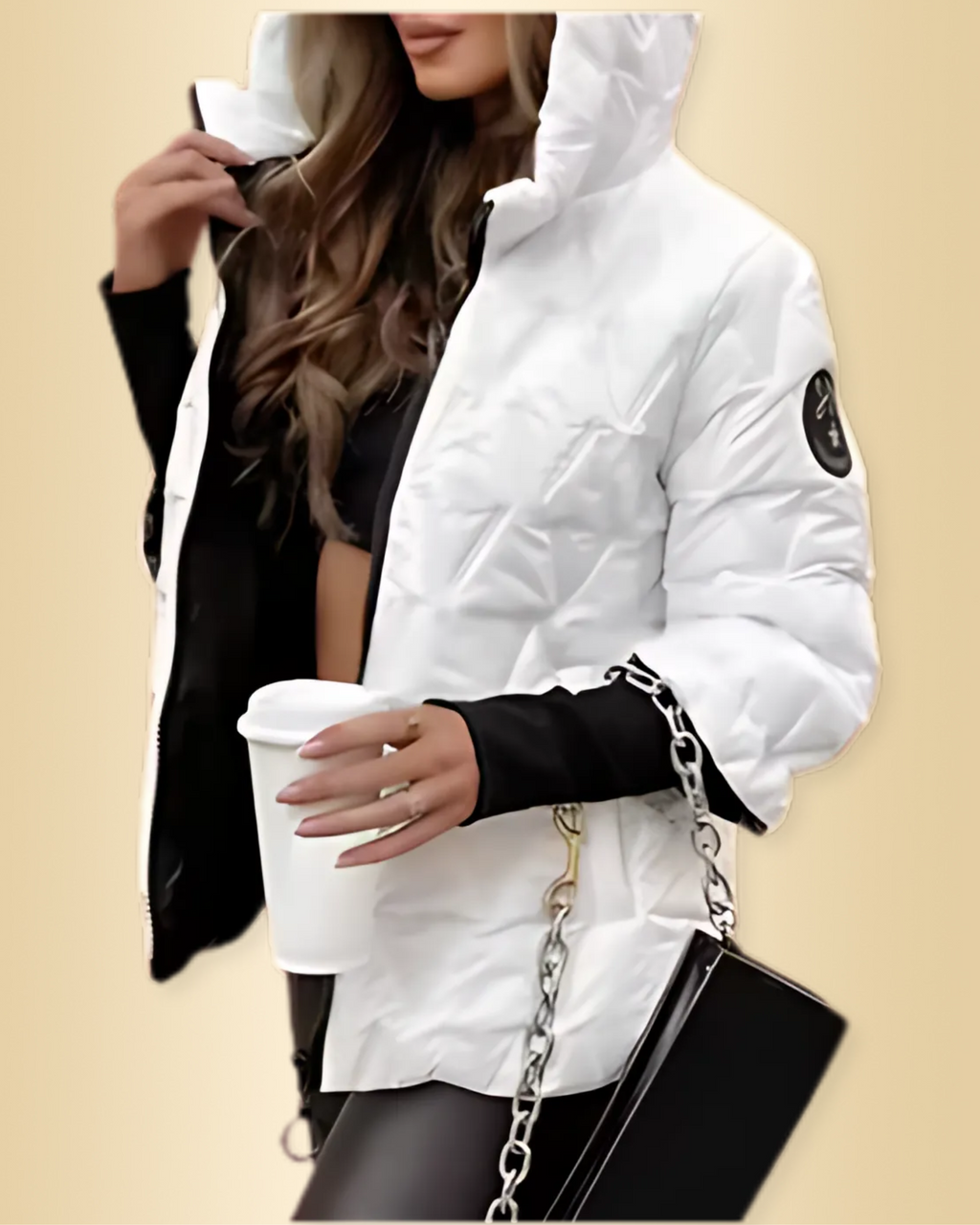 Women's Long Sleeve Jacket – With Zipper, Casual & Comfortable
