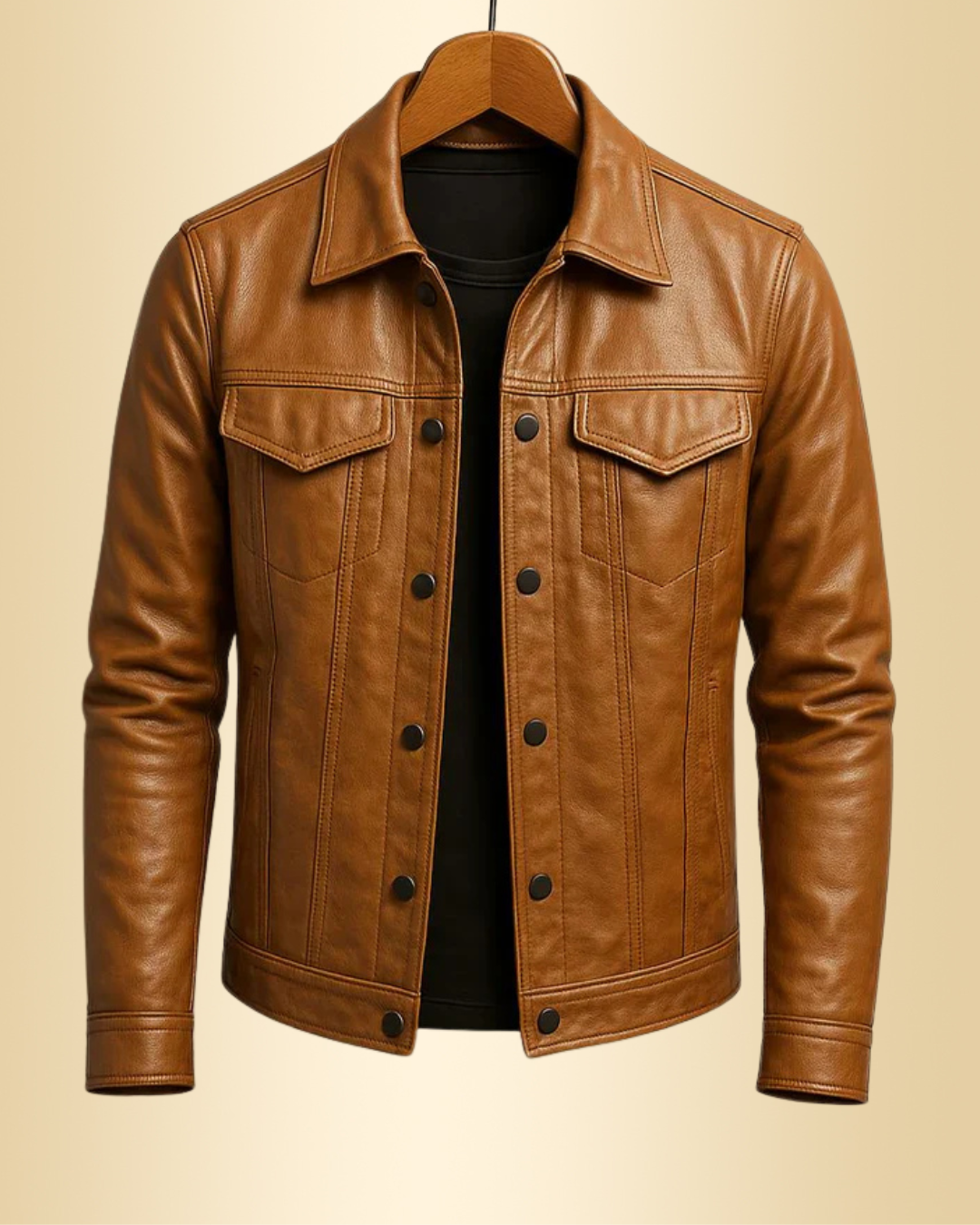 Andreas - Biker Leather Jacket