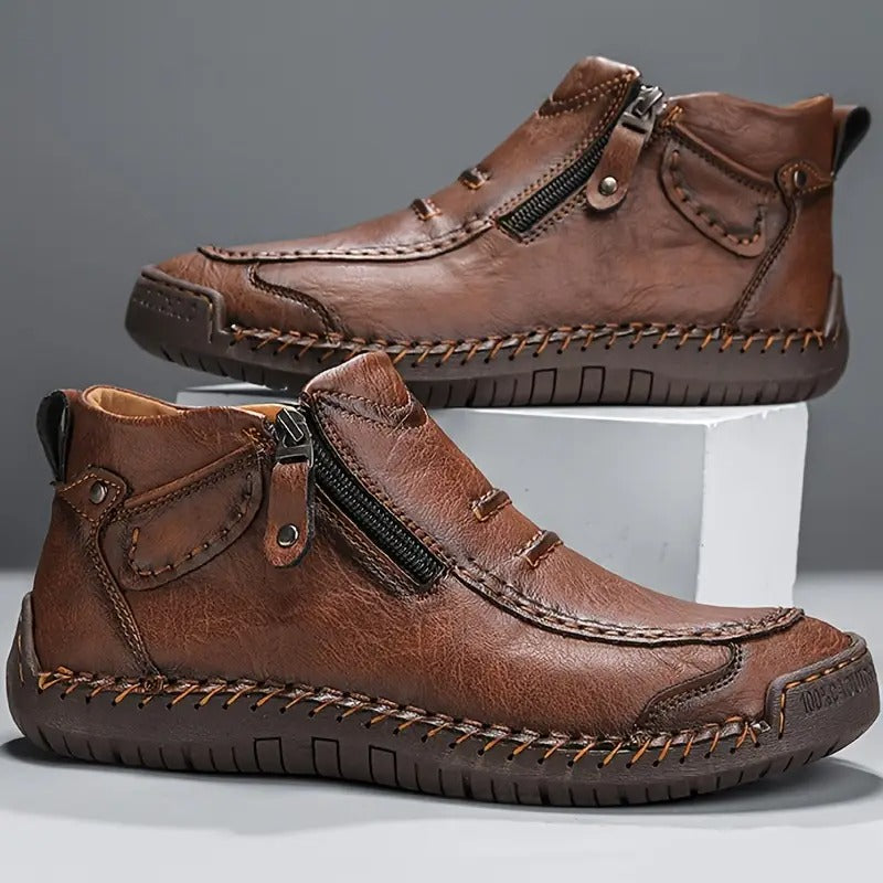 Men's Orthopedic Leather Shoes – Stable, Comfortable & Suitable for Everyday Use