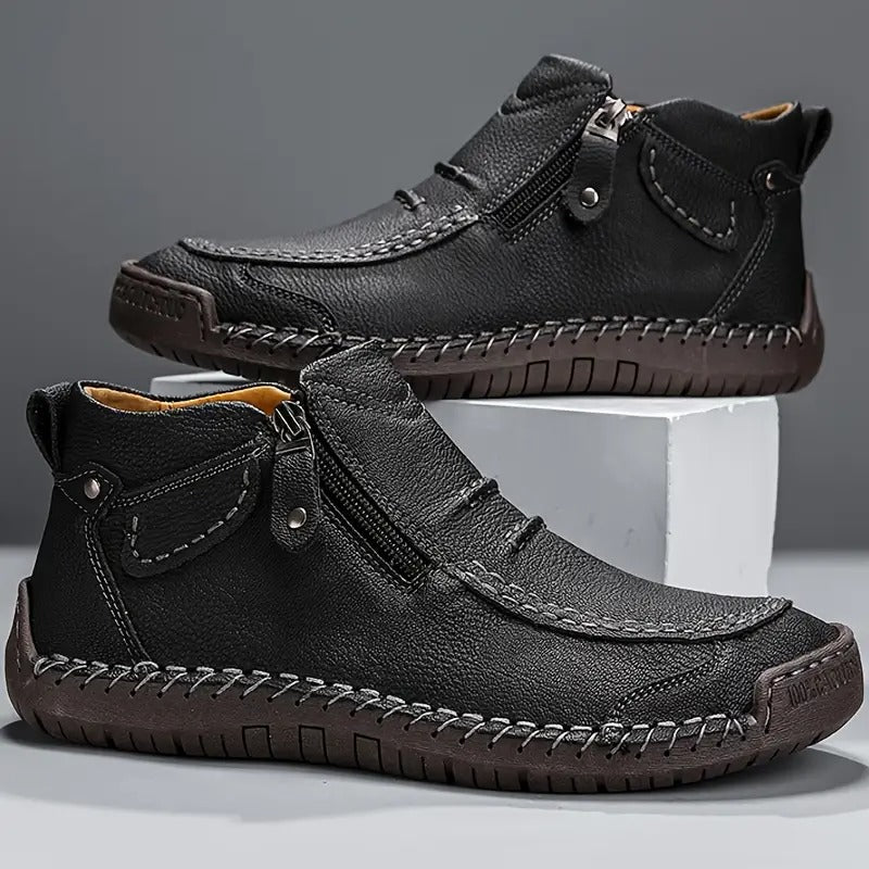 Men's Orthopedic Leather Shoes – Stable, Comfortable & Suitable for Everyday Use