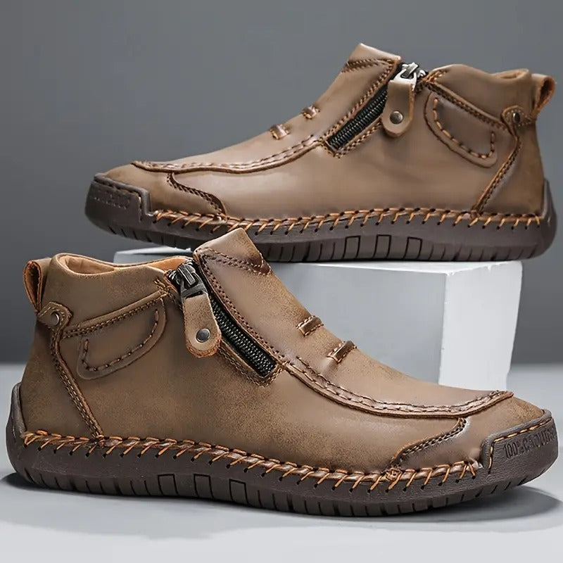 Men's Orthopedic Leather Shoes – Stable, Comfortable & Suitable for Everyday Use