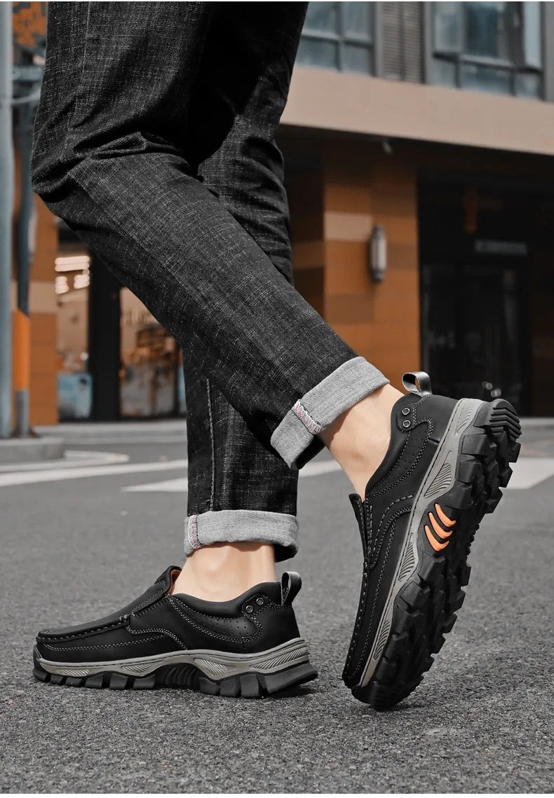 Razel | Orthopedic Leather Hiking Shoes