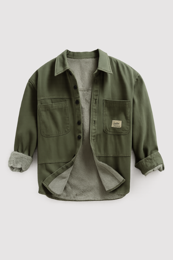 Hamdun – Corduroy Shirt with Buttons