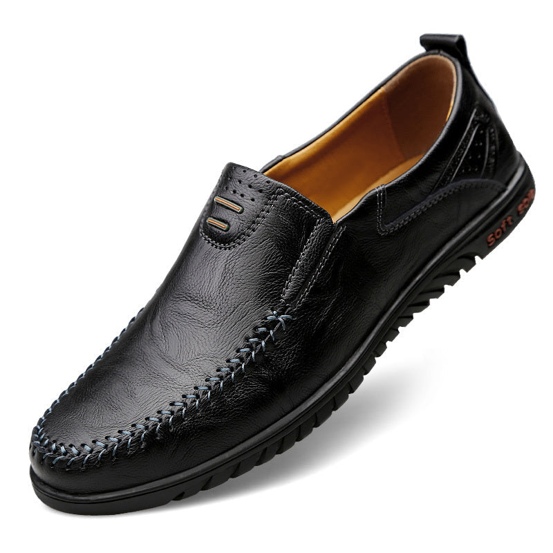 Elegant Leather Slippers