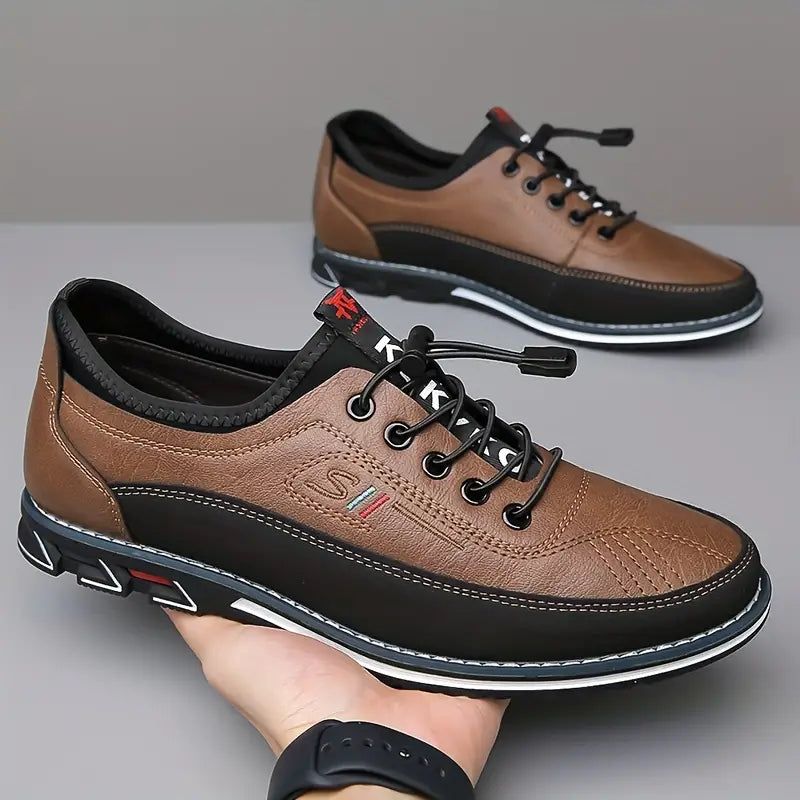 Kael | Leather Comfort Sneakers for Men