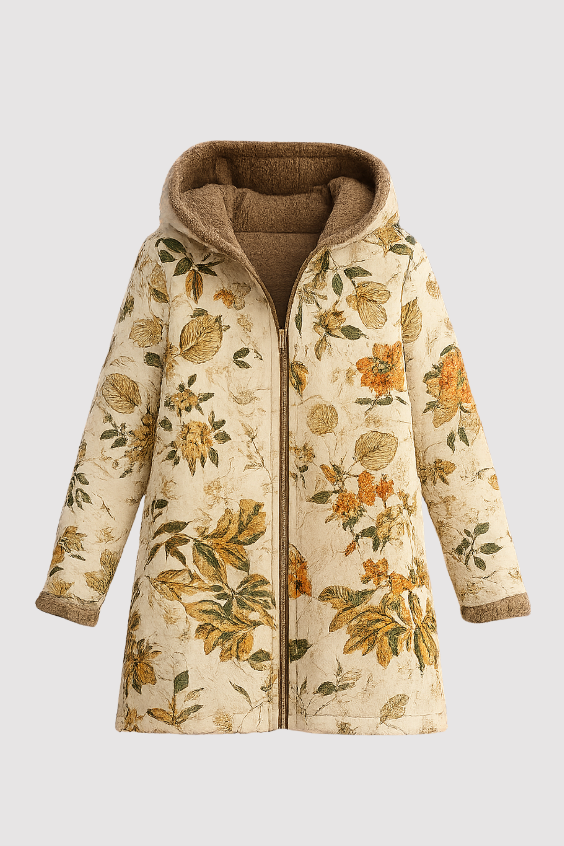 Camellia | Warm Jacket with Fleece Lining