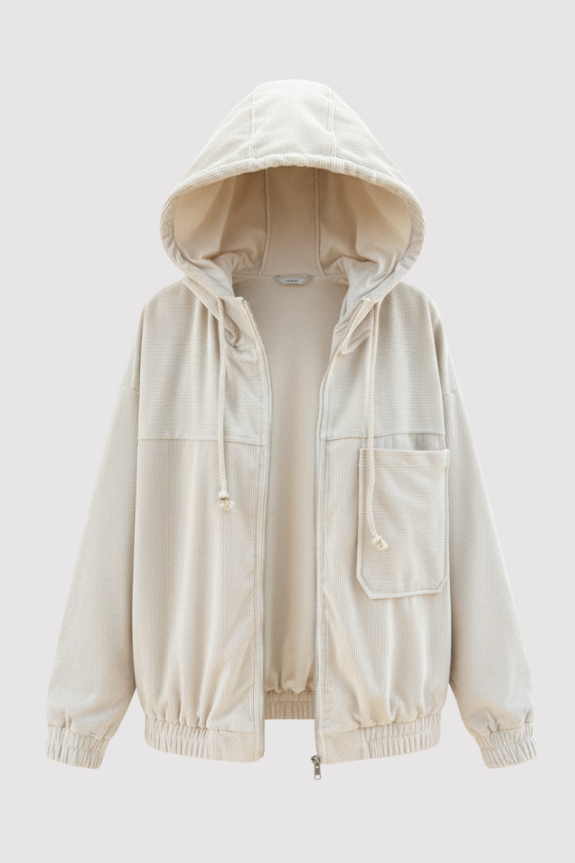 Marta Women's Corduroy Hooded Jacket – Casual, Warm & Comfortable