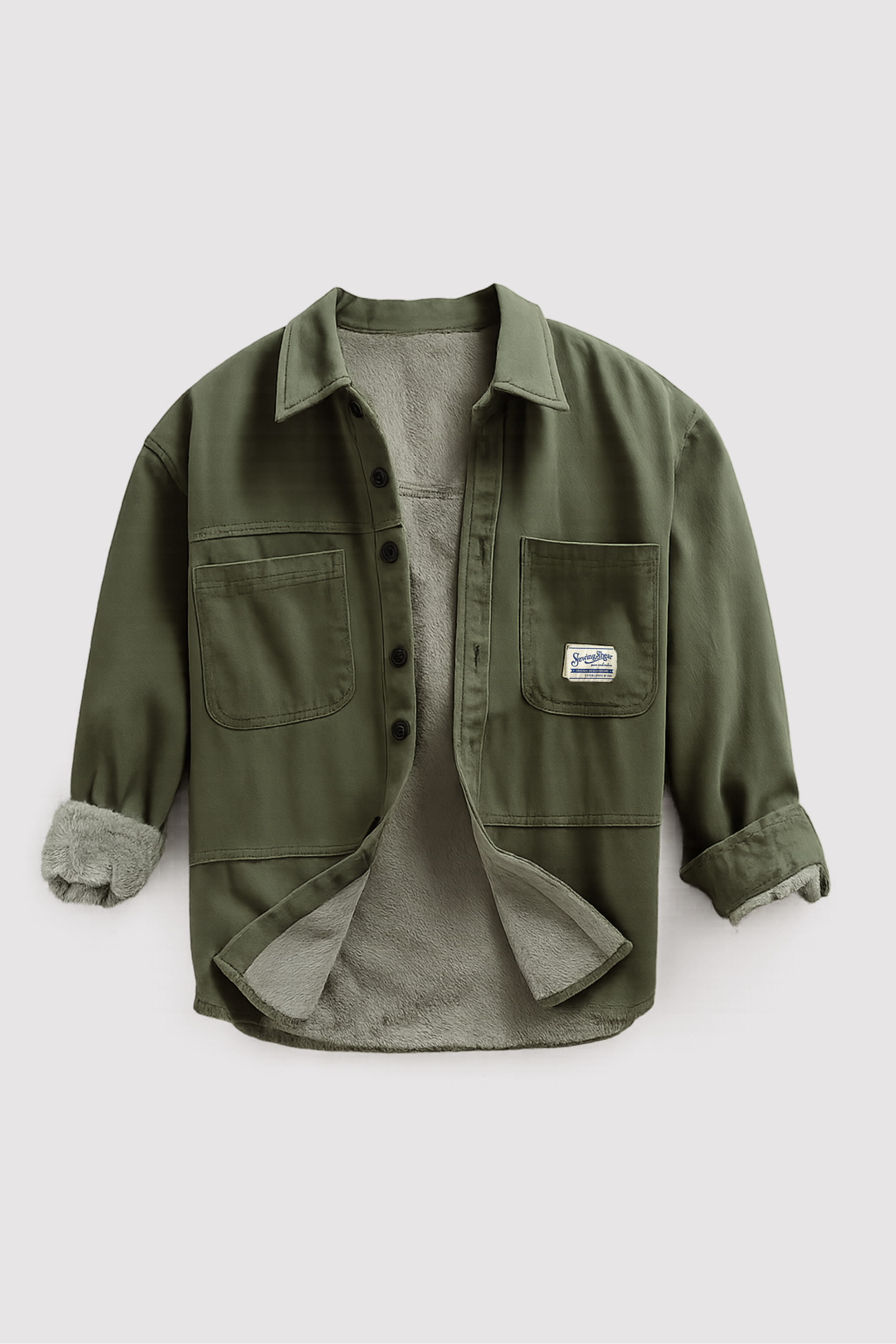 Sameer – Fleece Lined Shirt Jacket