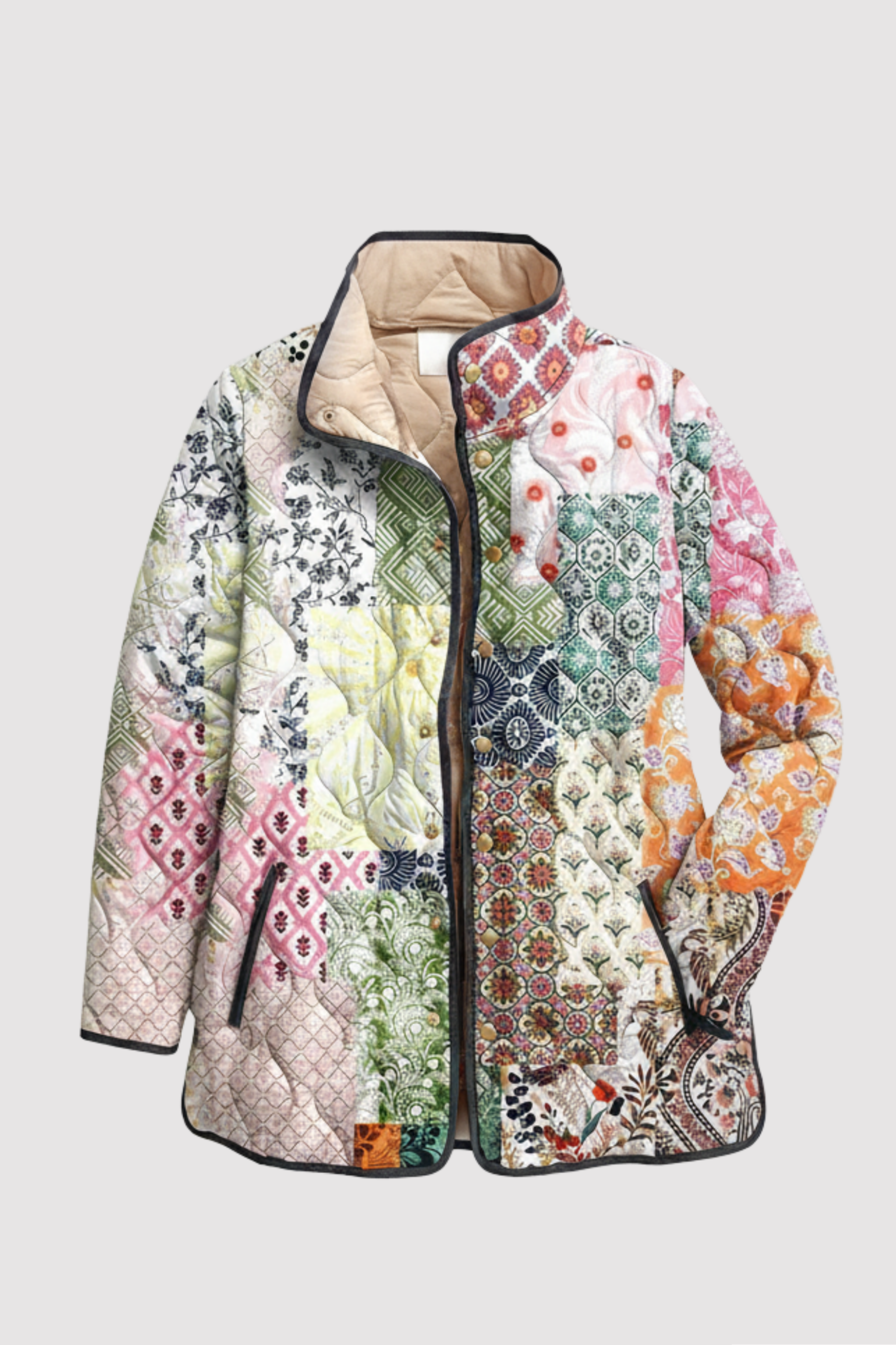 Flora - Elegant Quilted Jacket