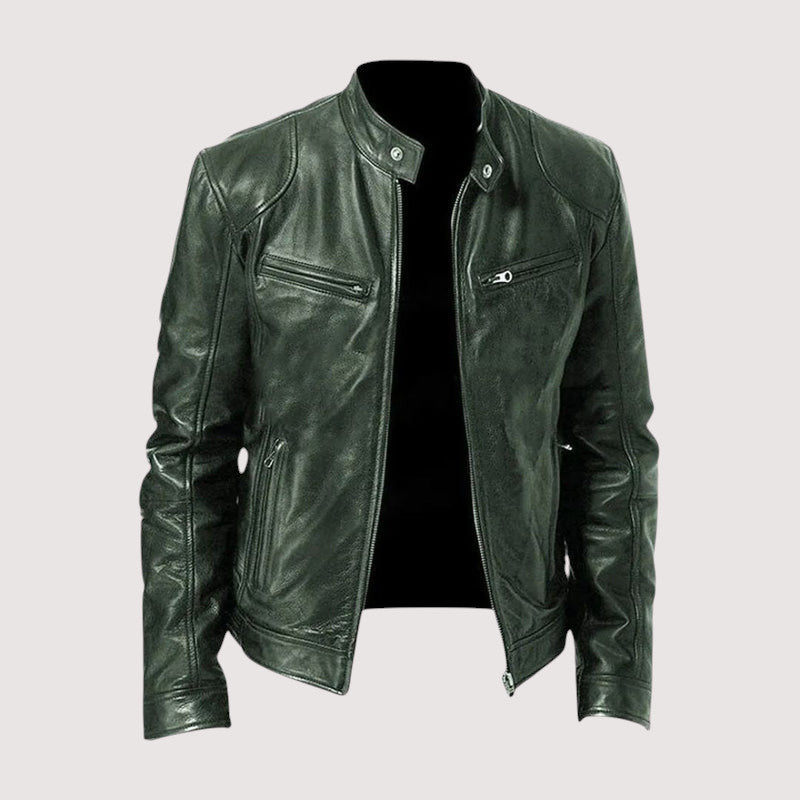 Men's Leather Jacket – Elegant, Casual & High Quality