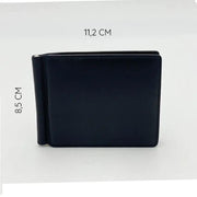 Men's Wallet in Black Nappa with Underwire 579