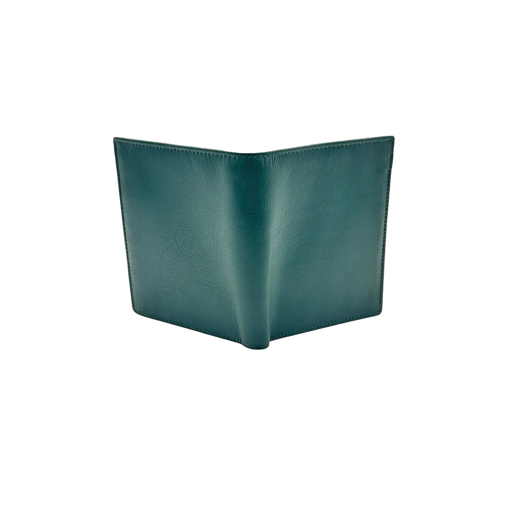 Small Vertical Wallet Nappa Green 8103