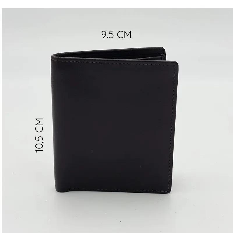 Small Vertical Wallet Nappa Moro 8103