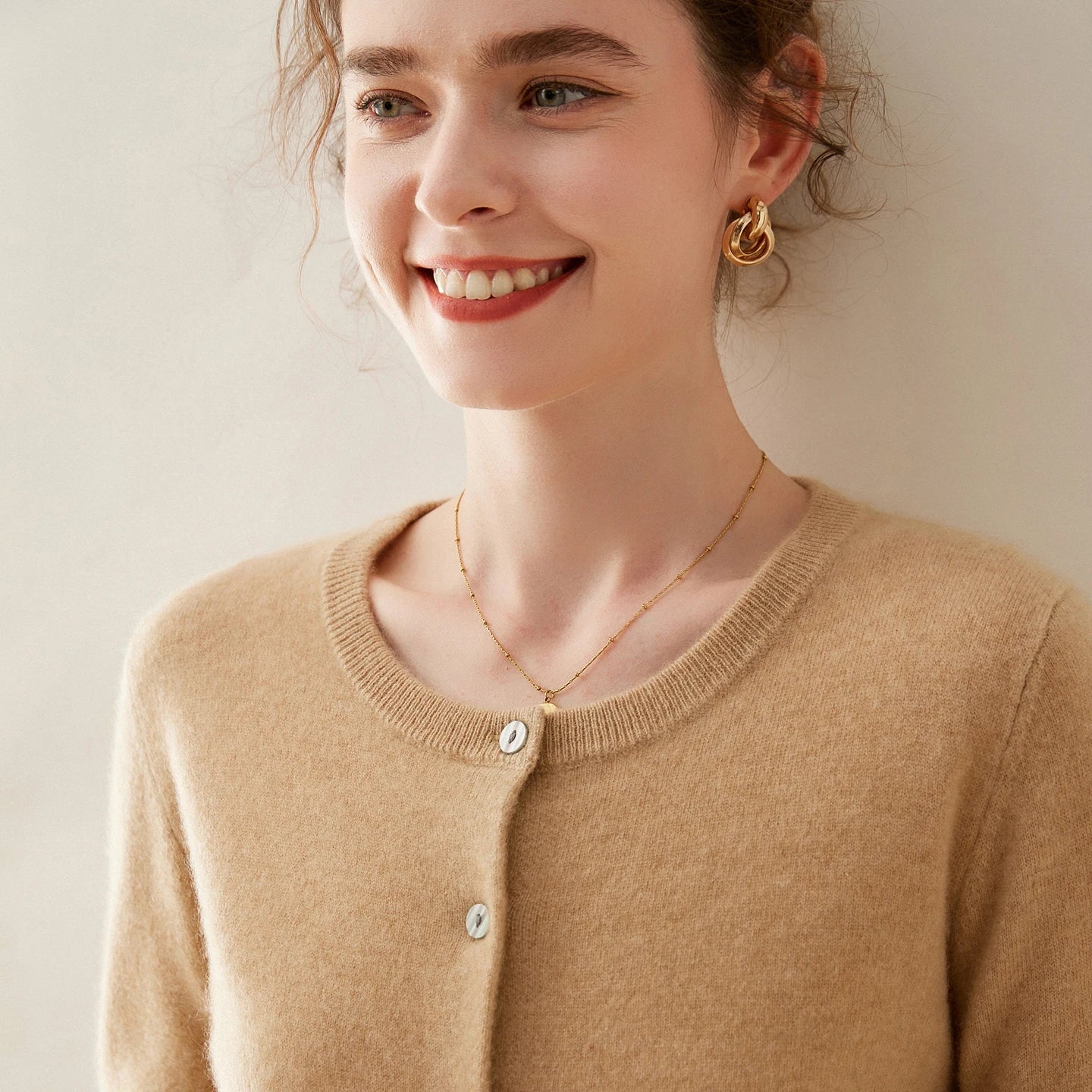 Soraya | Cashmere Cardigan for Women