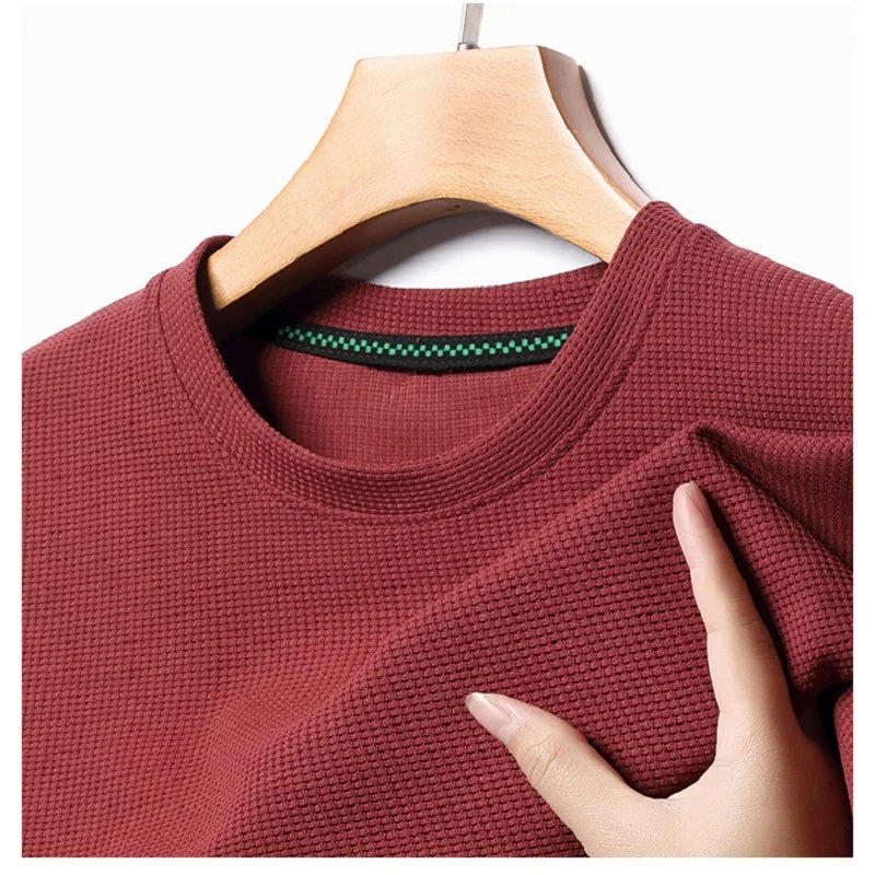 Waffle Look Men's Polo Shirt