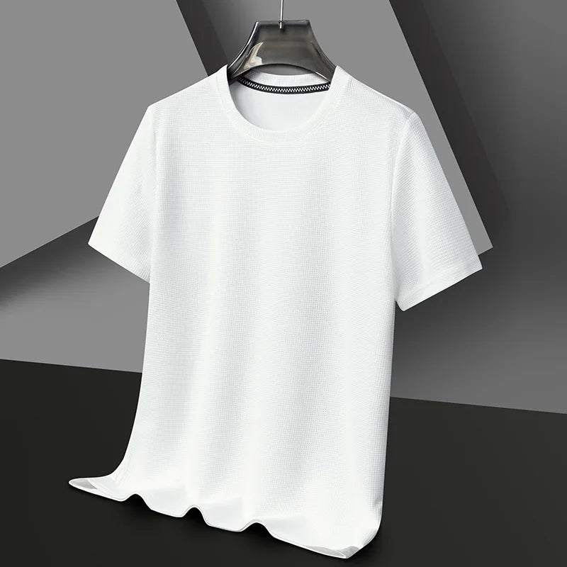 Waffle Look Men's Polo Shirt