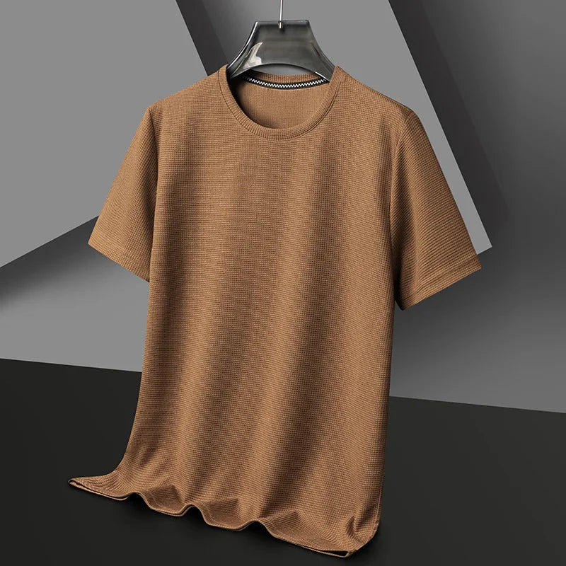 Waffle Look Men's Polo Shirt