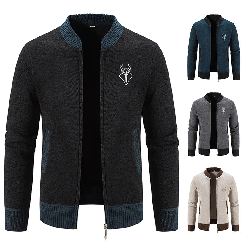 Ferrian - Cardigan with Zipper and Pockets