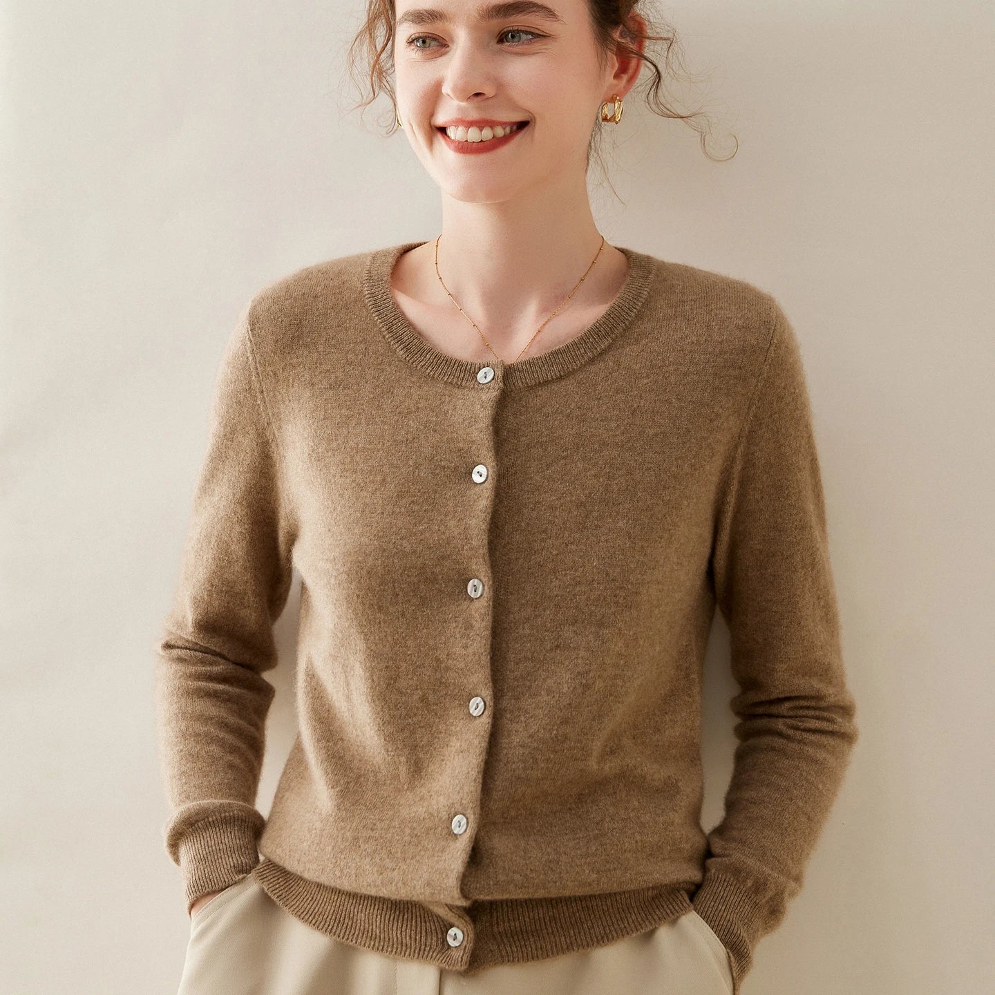 Soraya | Cashmere Cardigan for Women