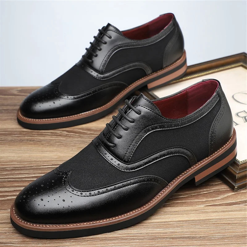 Bairstow Two-Tone Oxford Shoes