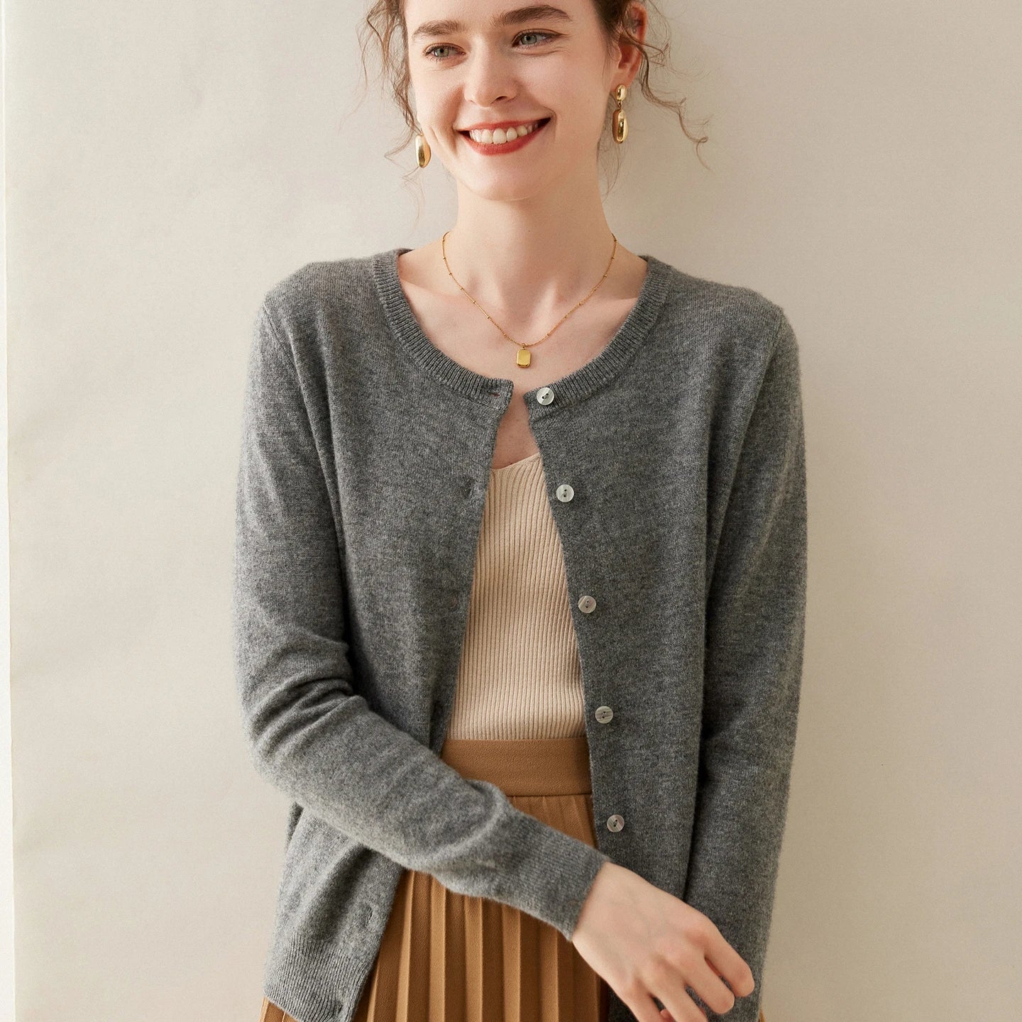 Soraya | Cashmere Cardigan for Women