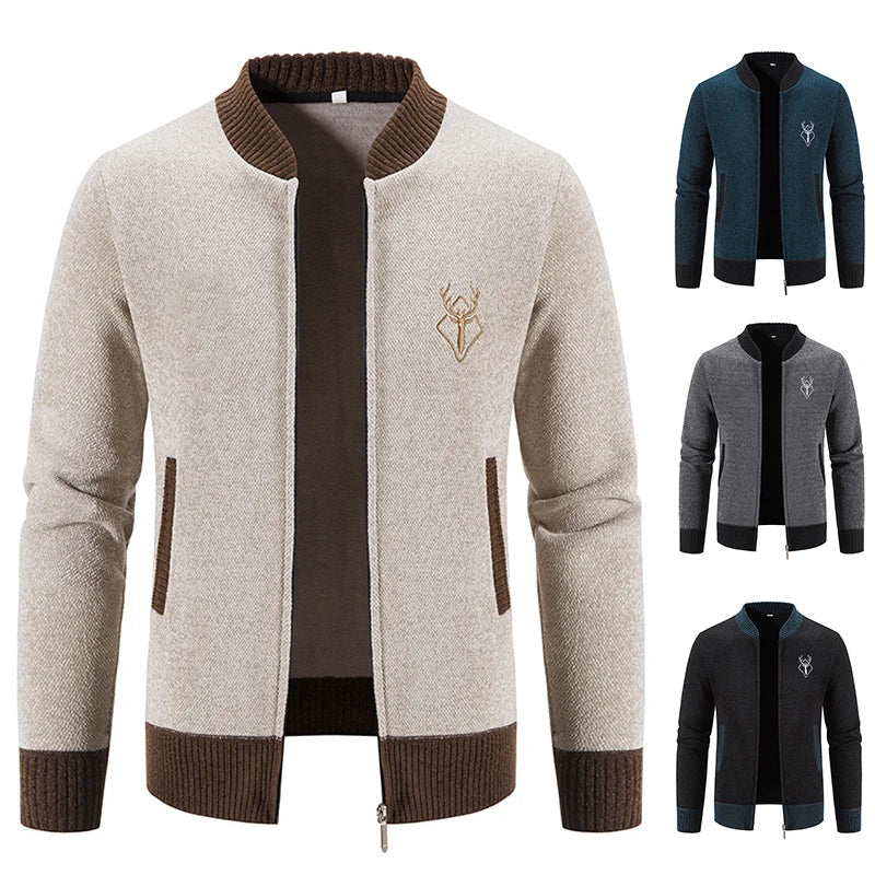 Ferrian - Cardigan with Zipper and Pockets
