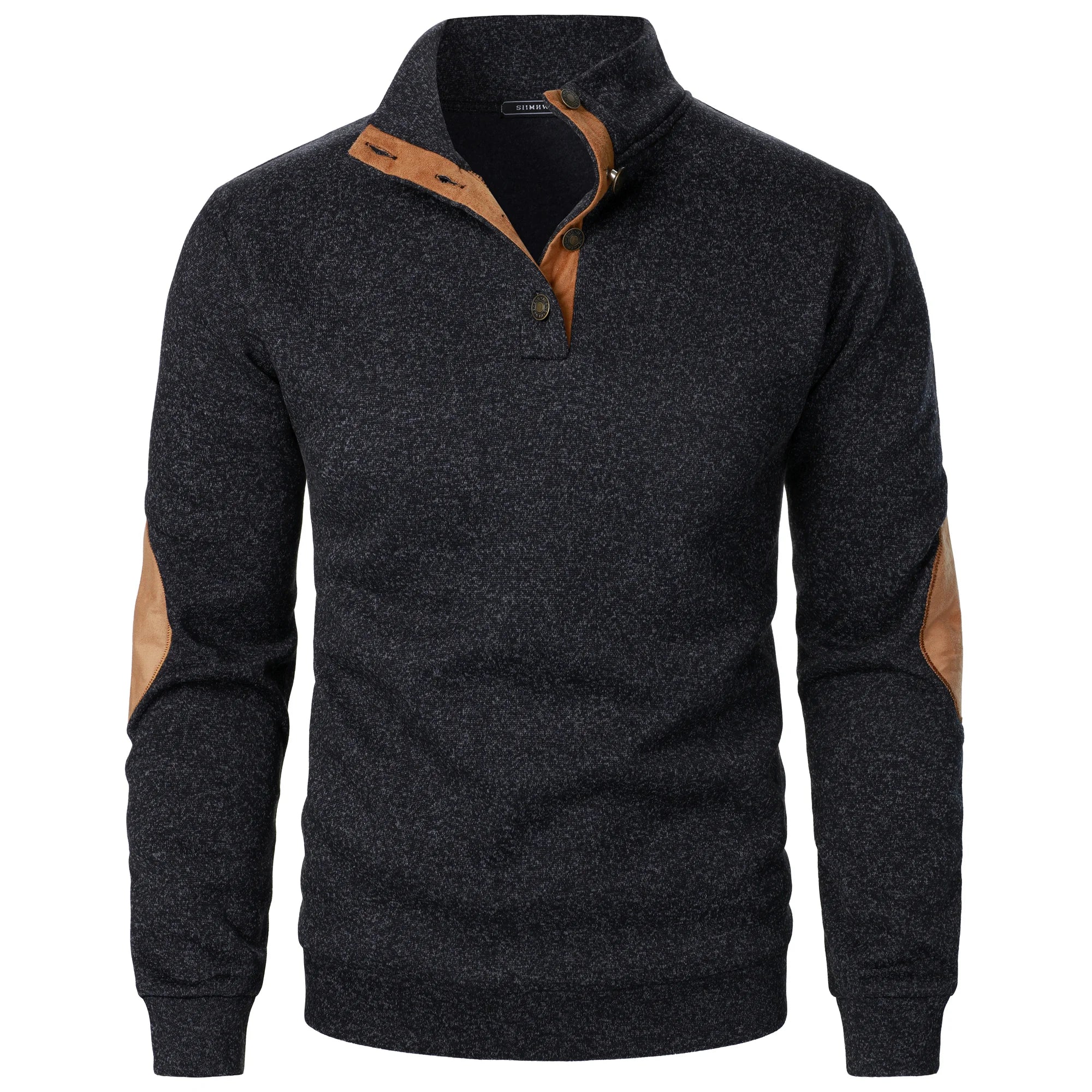 René | Sweater with Suede Details