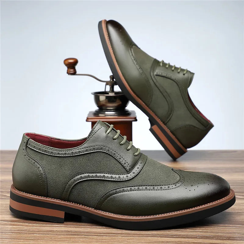 Bairstow Two-Tone Oxford Shoes