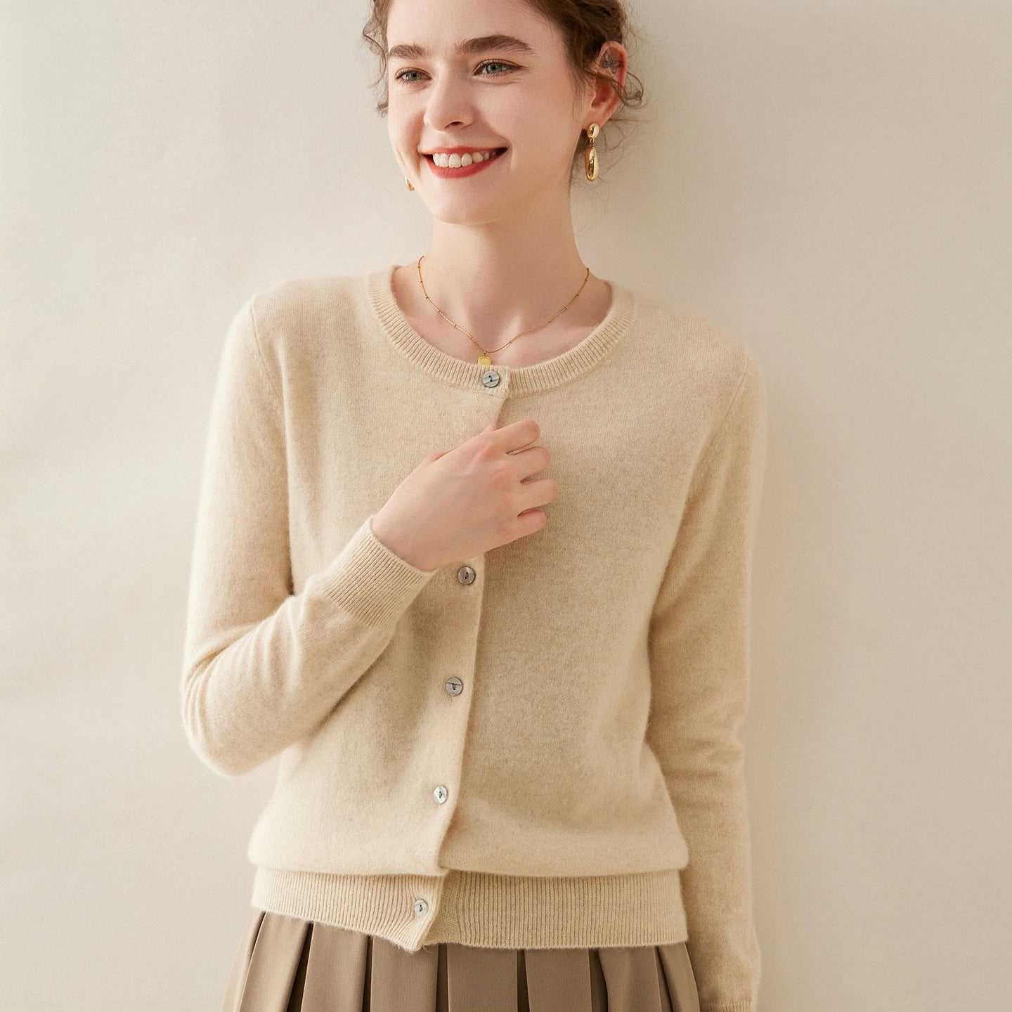 Soraya | Cashmere Cardigan for Women