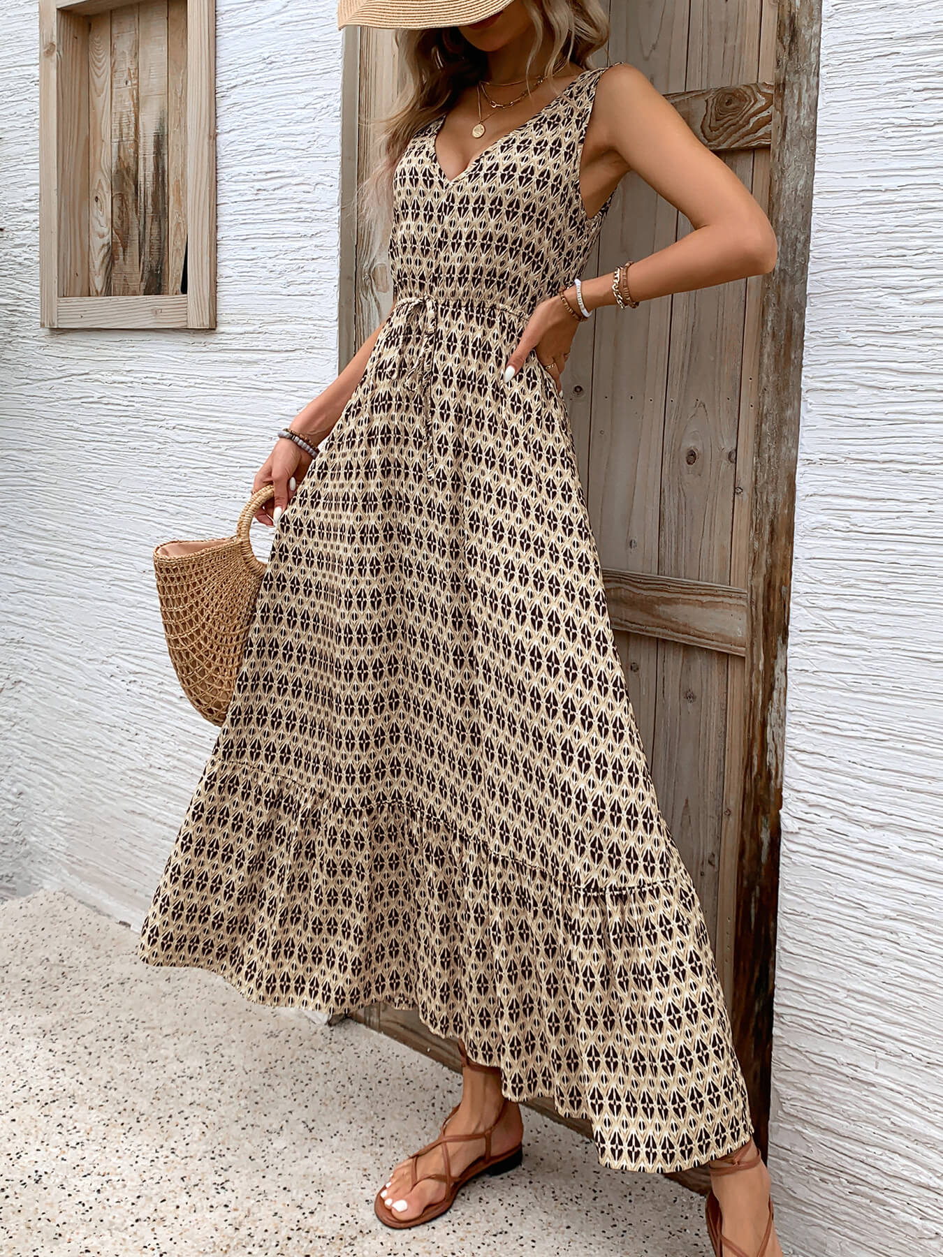 Ashlyn | Maxi Dress with V-Neck