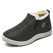 Men's Winter Boots – Waterproof Slip-On Ankle Boots with Warm Lining