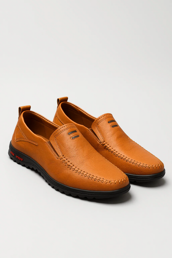 Elegant Leather Slippers