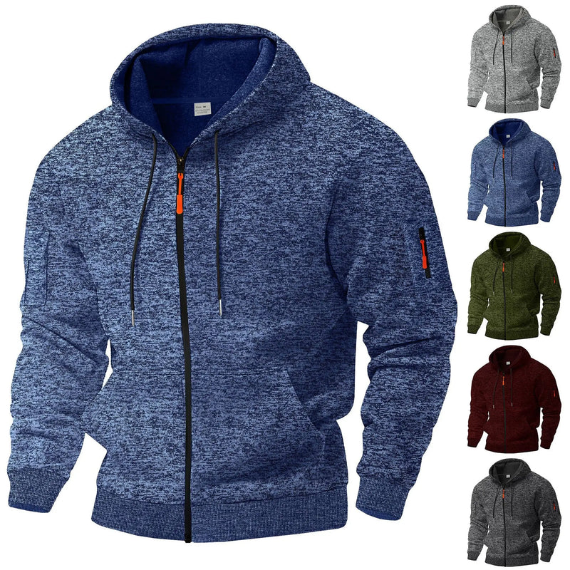Kajetan - Comfortable Jacket with Zipper and Pockets