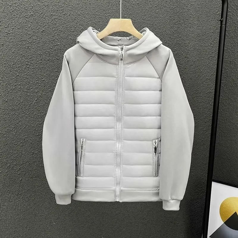 Elegant Cotton Jacket with Padding
