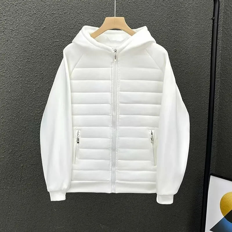 Elegant Cotton Jacket with Padding