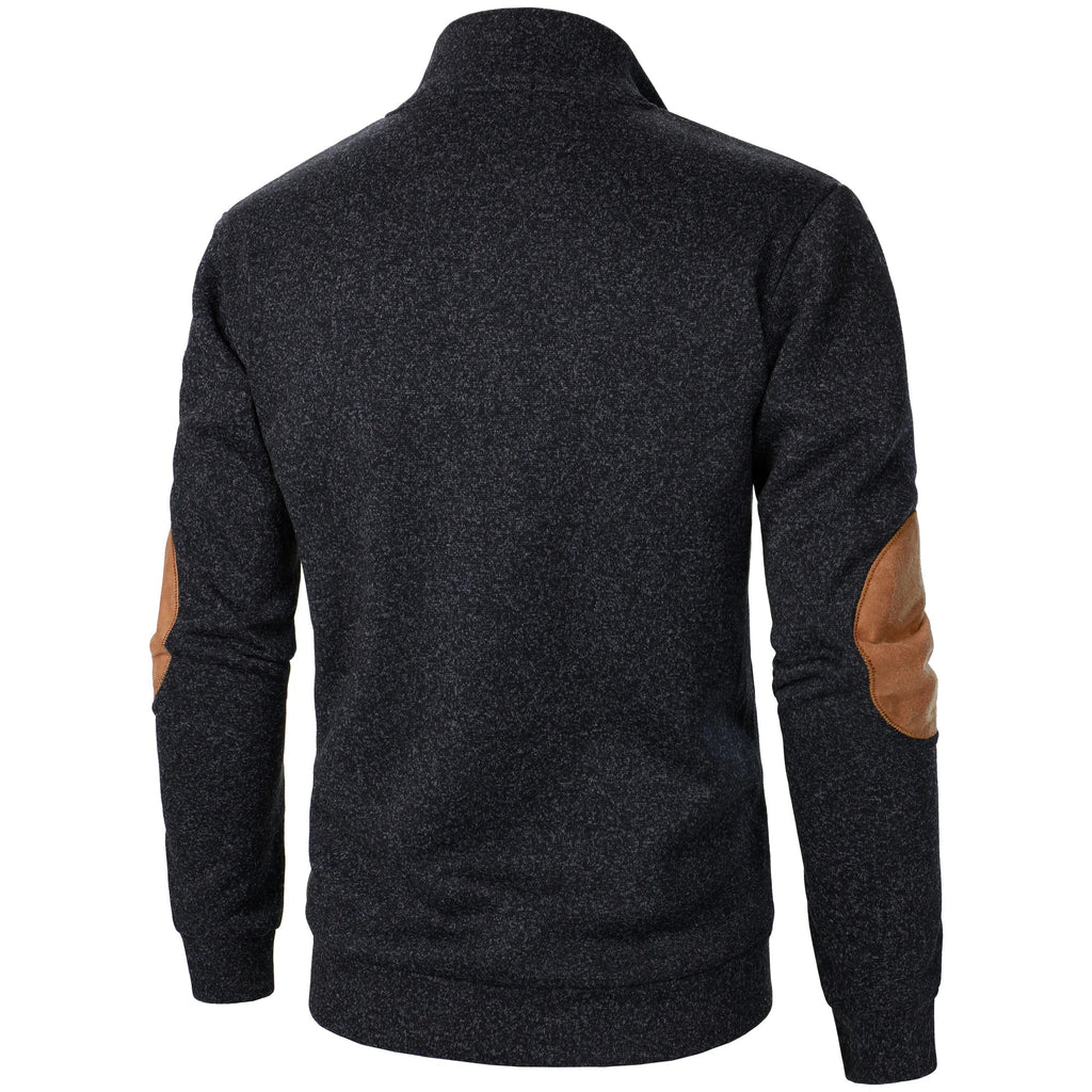 René | Sweater with Suede Details