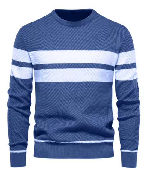 BOSSHARD | Stylish Men's Sweater with Herringbone Pattern