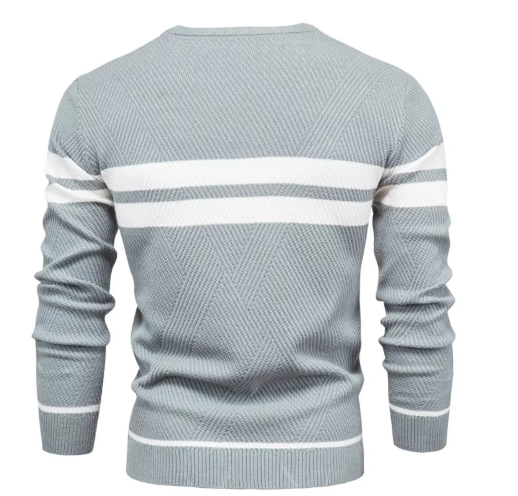 BOSSHARD | Stylish Men's Sweater with Herringbone Pattern