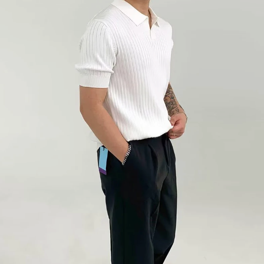 Fine Structure Men's Polo Shirt