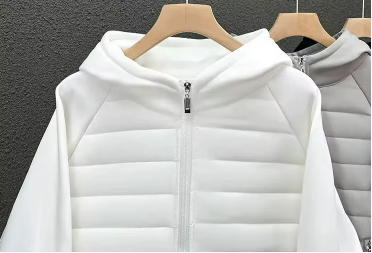 Elegant Cotton Jacket with Padding