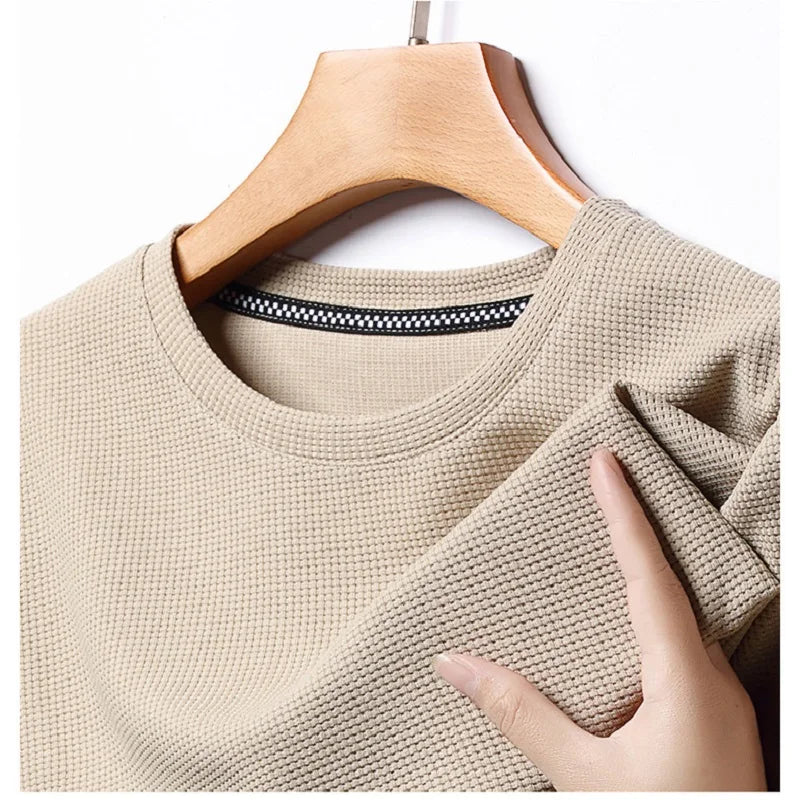 Waffle Look Men's Polo Shirt