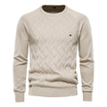 BOSSHARD | Men's Sweater with Check Pattern