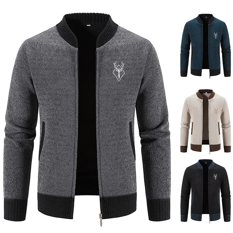Ferrian - Cardigan with Zipper and Pockets
